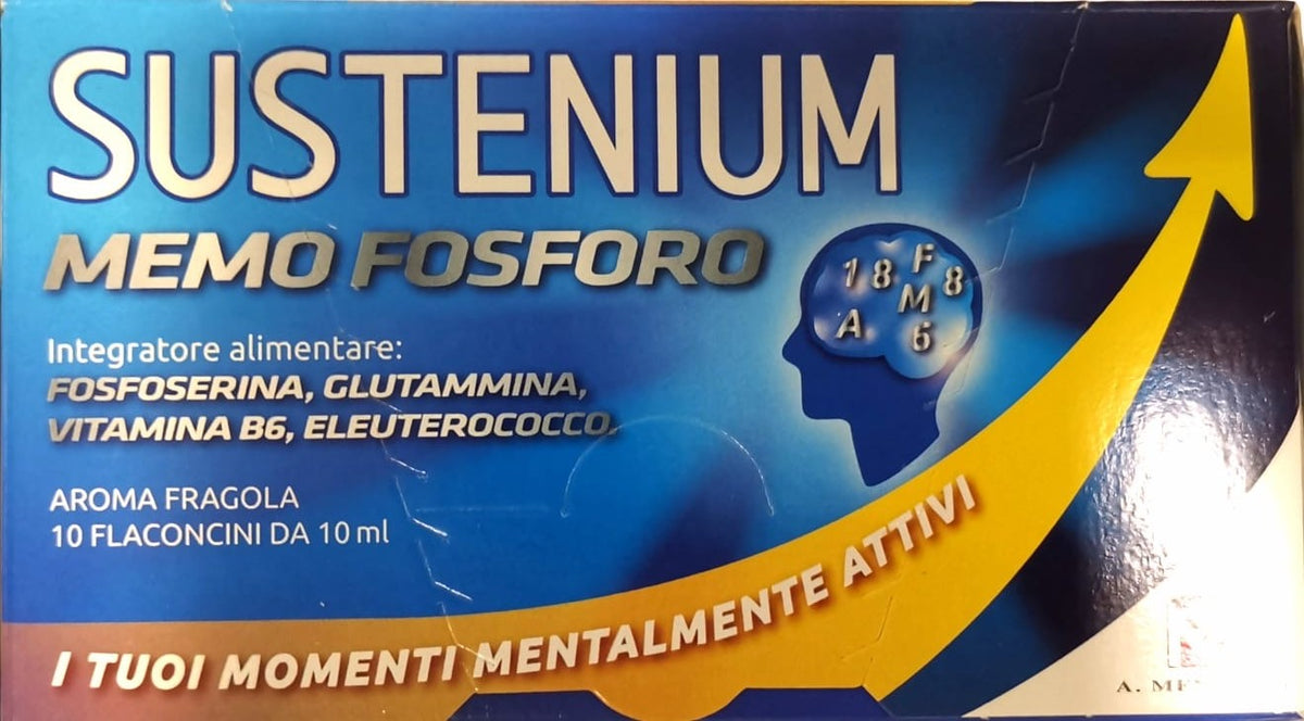 Sustenium Memo Fosforo 10 Fl 6 Pezzi