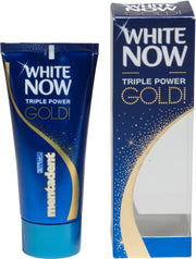 Mentadent white now gold triple power dentifricio 50 ml