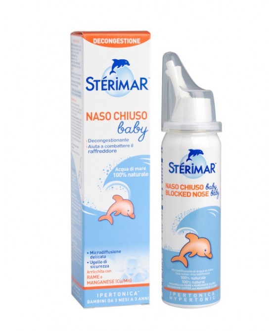 Baldacci Sterimar baby naso chiuso soluzione ipertonica 50 ml