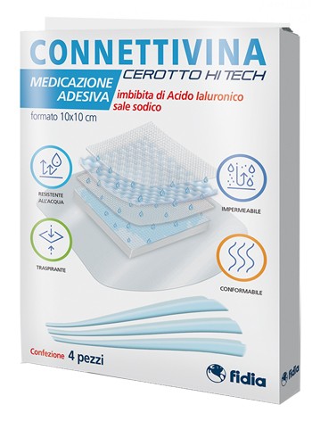 Connettivina hitech Cerotto con acido ialuronico