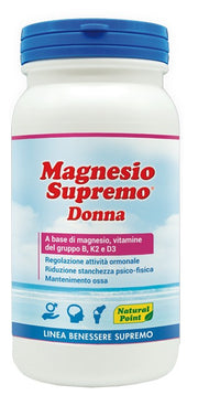 Magnesio supremo donna integratore con vitamina D3 150 g