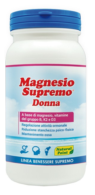 Magnesio supremo donna integratore con vitamina D3 150 g