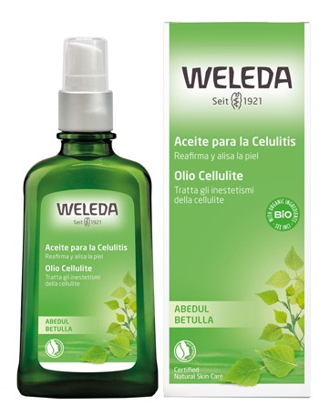 Weleda Italia Olio cellulite betulla pelle liscia e morbida