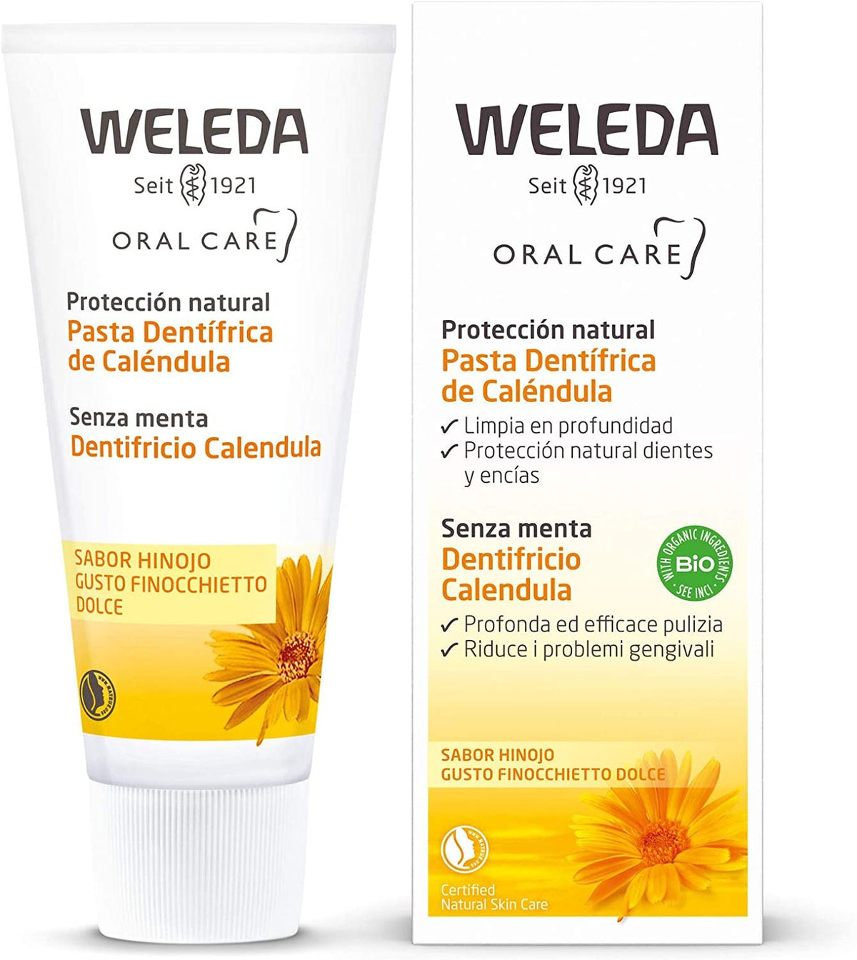 Weleda Italia Oral care dentifricio calendula 75 ml