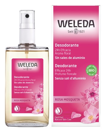 Weleda Deodorante rosa mosqueta pelli sensibili 100 ml