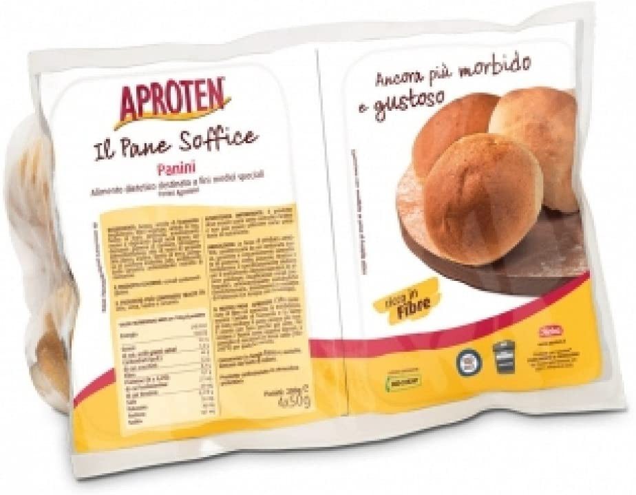 Aproten panini 4 x 50 g alimento a basso contenuto proteico