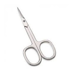 Bifor forbici pelle punta curva acciaio inox 1 pezzo