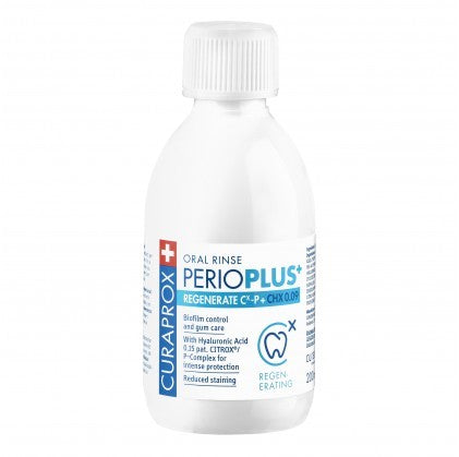 Curaprox perioplus+ regenerate Collutorio chx 0,09% 200 ml