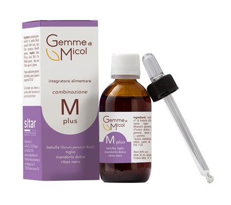 Sitar Gemme di micol M Plus estratto idroalcolico gocce 30 ml