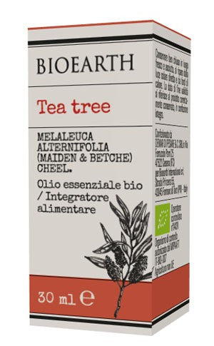 Bioearth International Tea tree olio essenziale biologico 30 ml
