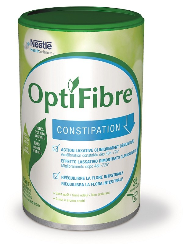 Nestlè Optifibre constipation alimento lassativo 125 g