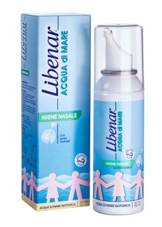 Libenar spray iso igiene nasale per adulti e bambini 100 ml