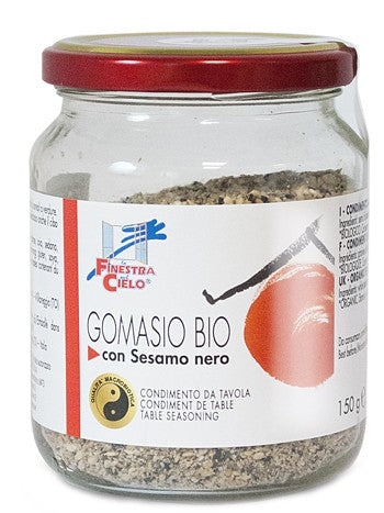 La Finestra sul cielo gomasio con sesamo nero bio 150 g