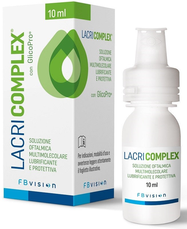Lacricomplex soluzione oftalmica lubrificante protettiva 10 ml