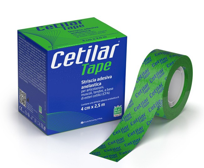 Cetilar tape Striscia adesiva anelastica cm 4 x 2,5 m