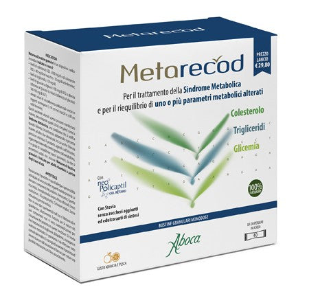 Aboca Metarecod 40 bustine granulari