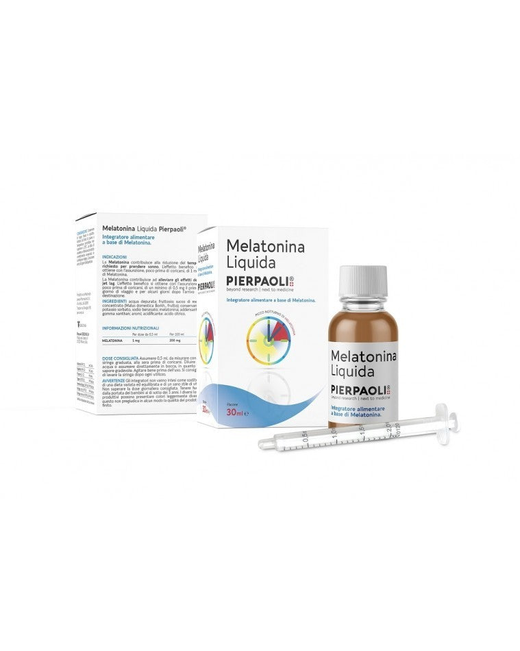 Pierpaoli Melatonina liquida 1mg/0,5ml integratore gocce