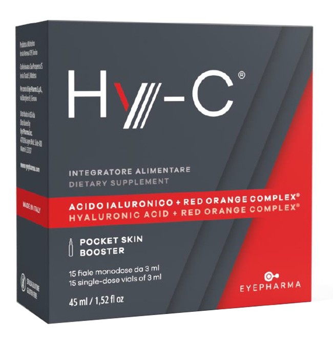 Eyepharma Hy-c 15 fiale monodose x 3 ml
