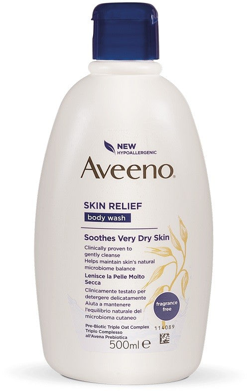 Aveeno skin relief wash detergente lenitivo 500 ml