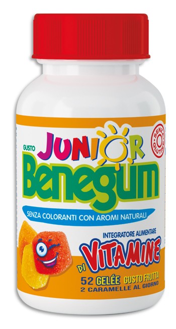 Perfetti Benegum junior gelee vitamine 52 caramelle
