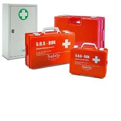 Safety Cassetta pronto soccorso vuota plastica