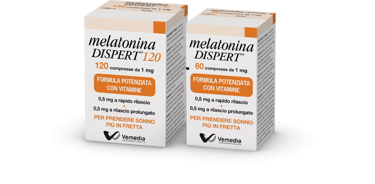 Melatonina Dispert 120 Compresse 1 Mg