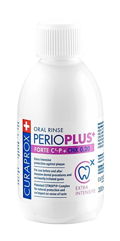 Curaprox collutorio perioplus+ forte clorexidina 0,20% 200 ml