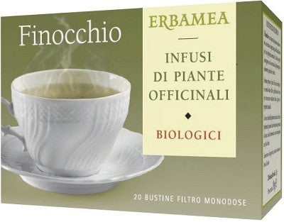 Erbamea Finocchio 20 Bustine Filtro tisana biologica