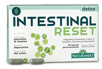 Naturando Intestinal Reset 30 Compresse per il colon