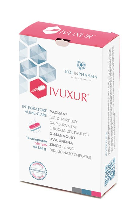 Kolinpharma Ivuxur 14 Compresse integratore per le vie urinarie