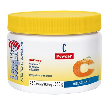 Phoenix  Longlife C powder 250 G integratore vitamina c in polvere