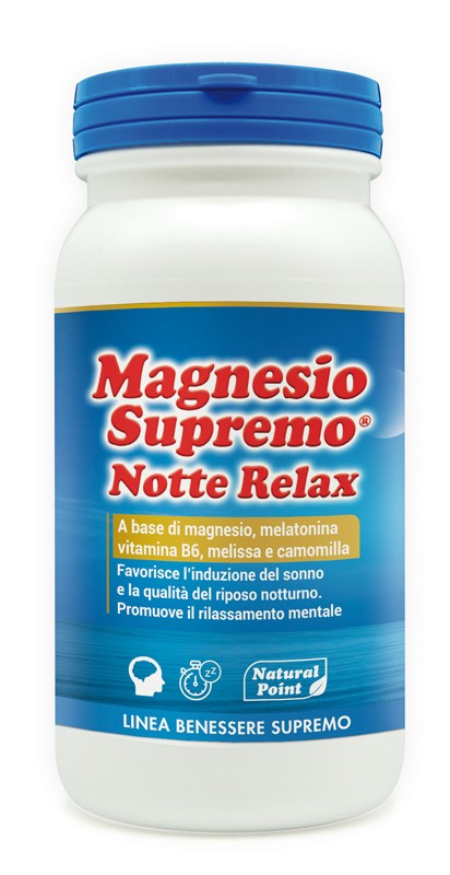 Natural Point Magnesio Supremo Notte Relax polvere 150 G