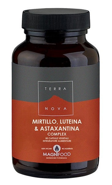 Terranova Mirtillo Luteina Astaxantina Sinergia Occhi 50 Capsule
