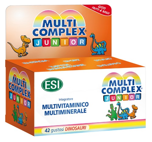 Esi Multicomplex Junior multivitaminico bambini 42 Dinosauri