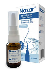 Pietrasanta Pharma Nazar Spray Nasale Ipertonico 3% 20 Ml