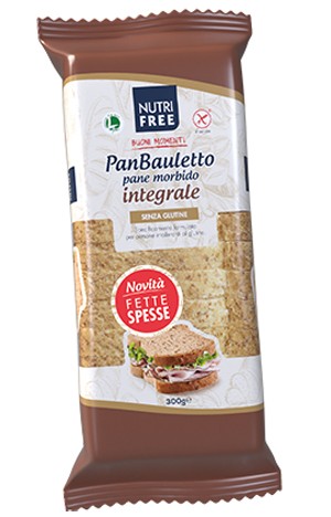 Nt Food Nutrifree Panbauletto Integrale senza glutine 300 G