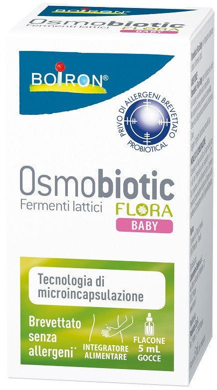 Boiron Osmobiotic Flora Baby integratore Gocce 5 Ml