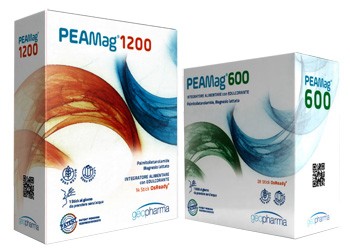 Geofarma Peamag 600 28 Stick integratore di PEA e magnesio