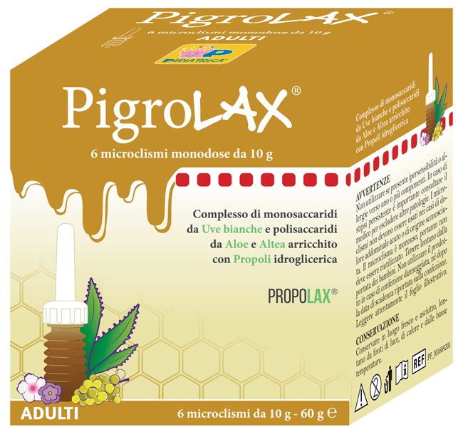Pediatrica Microclisma Pigrolax Adulti lassativo 6 X 10