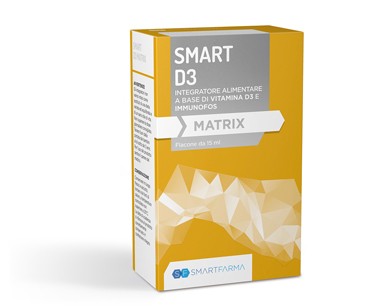 Smartfarma Smart D3 Matrix integratore Gocce 15 Ml