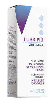 Vidermina Lubripiu' Olio Latte Detergente Secchezza Intima 200 Ml