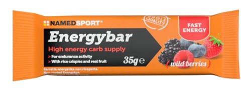 Namedsport Energybar Fruit Bar Wild Berrie barretta energetica 35 G