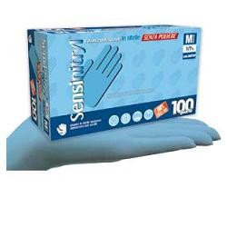 Bericah Guanto Sensinitryl In Nitrile Misura 8-8,5 Large 100 Pezzi