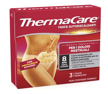 Angelini Fascia Thermacare Dolori Mestruali 3 fasce riscaldanti