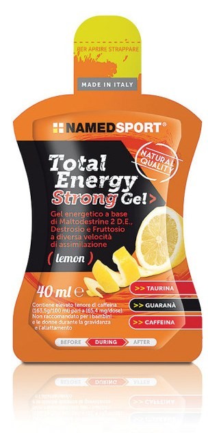 Namedsport Total Energy Strong Lemon Gel Energetico 40 Ml