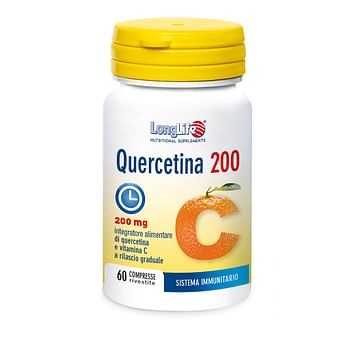 Longlife quercetina 200 integratore 60 compresse