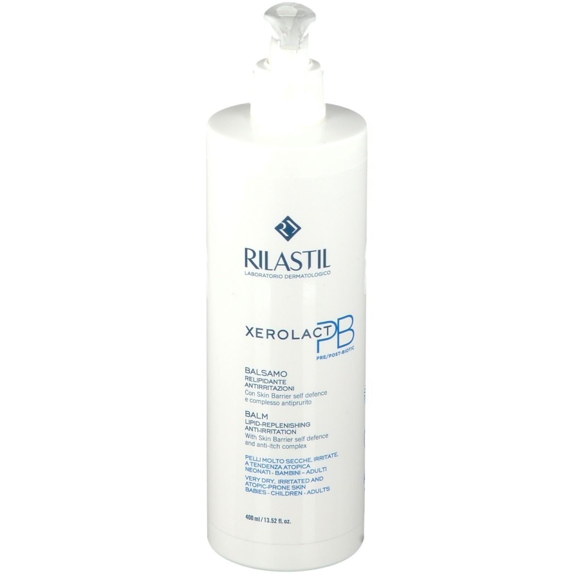 Rilastil xerolact pb balsamo anti prurito 400ml