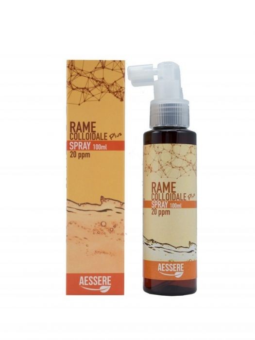 Aessere Rame colloidale plus spray 20ppm 100 ml