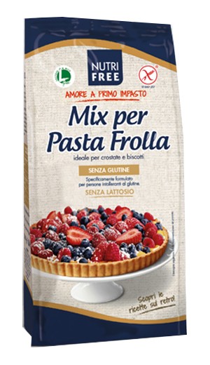 Nt Food Nutrifree Mix Pasta Frolla senza glutine 1 Kg