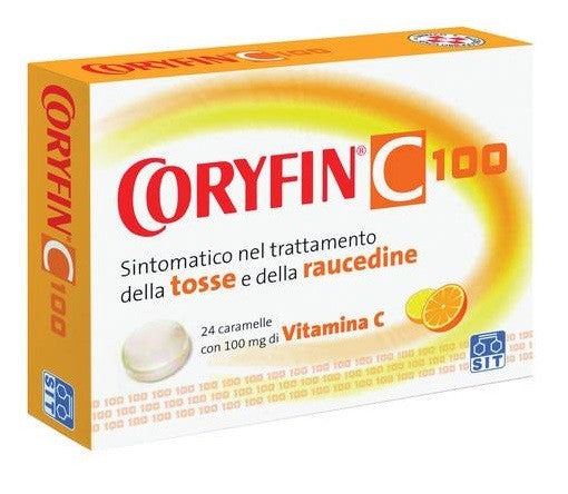 Coryfin C 100*24 Caramelle Arancia